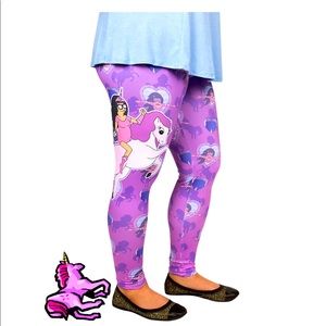 🍔 Bob’s Burgers Tina ❤️ Butts Leggings-Size XL 🍔 🦄